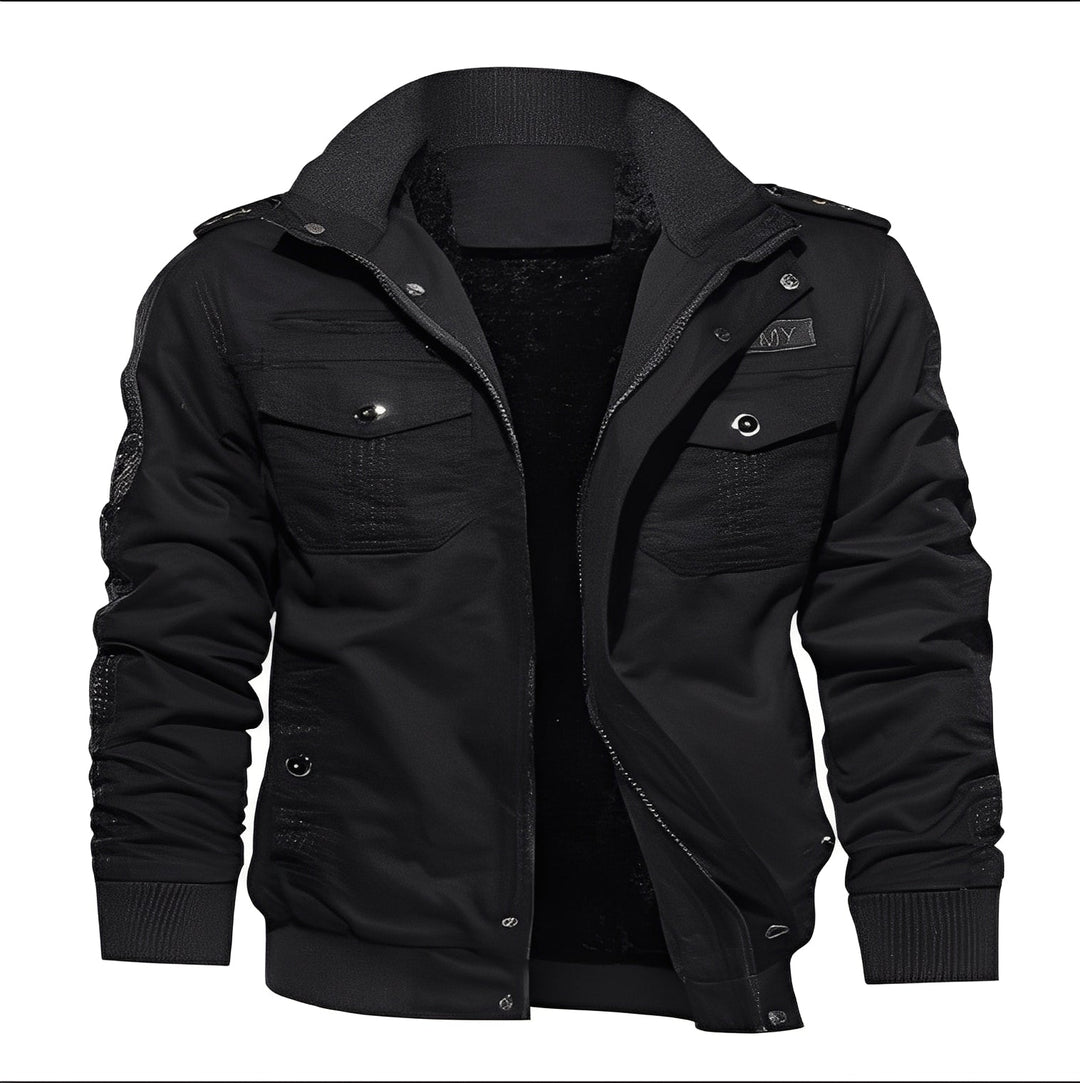 Gary - Trendige Herren-Fleecejacke mit Taschen