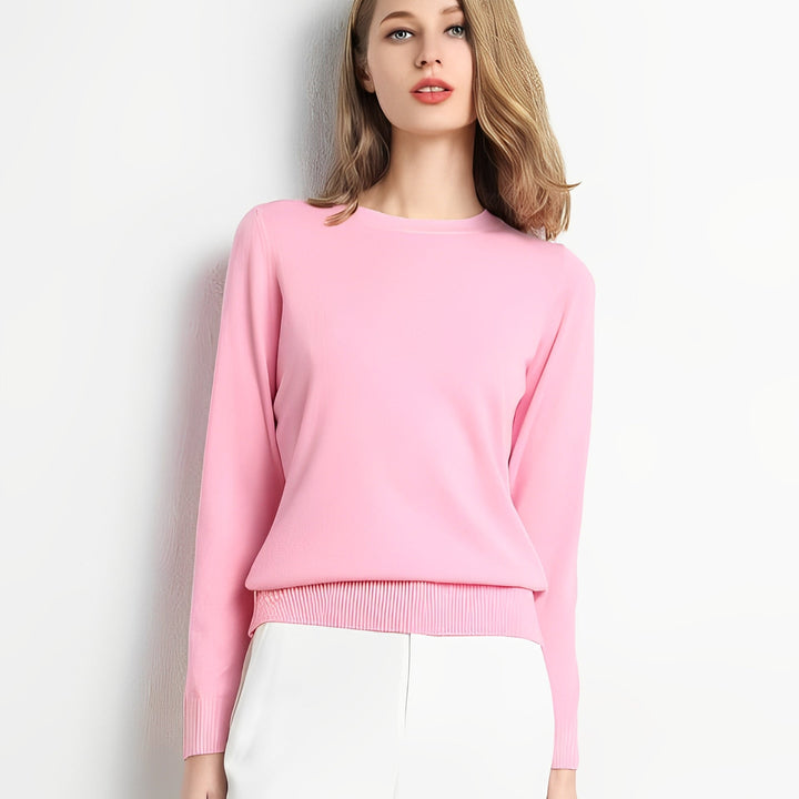Carmella - Bequemer und weicher Damenpullover aus Strick