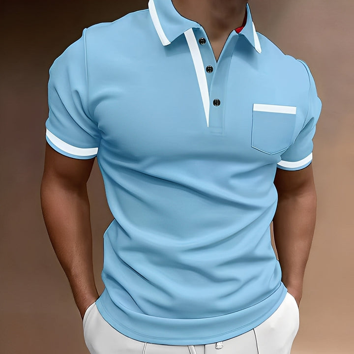 Alijah - Elegantes, enges Herren-Poloshirt