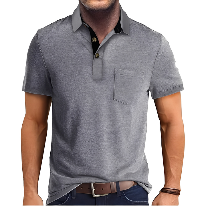 Abner - Klassisches Herren-Poloshirt mit kurzen Ärmeln