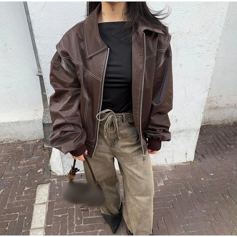 Jaidyn - Breite Bomberjacke für Frauen
