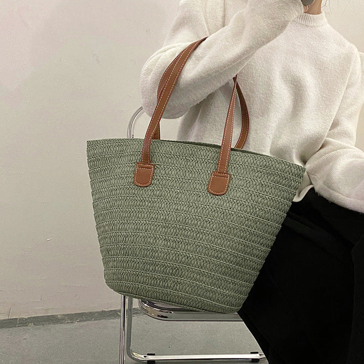 Shelley - Modische Strohtasche für Damen