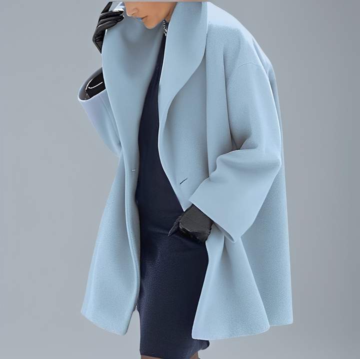 Natalia - Moderne, leger geschnittene Damen-Wolljacke