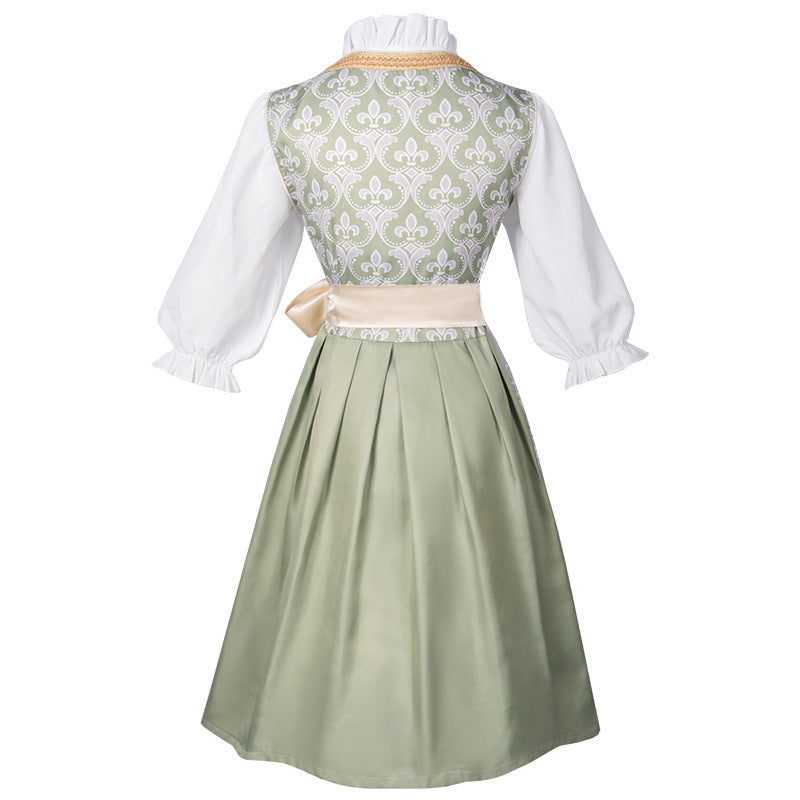 Ashlie - Traditionelles Oktoberfest-Outfit für Damen mit Schlitz