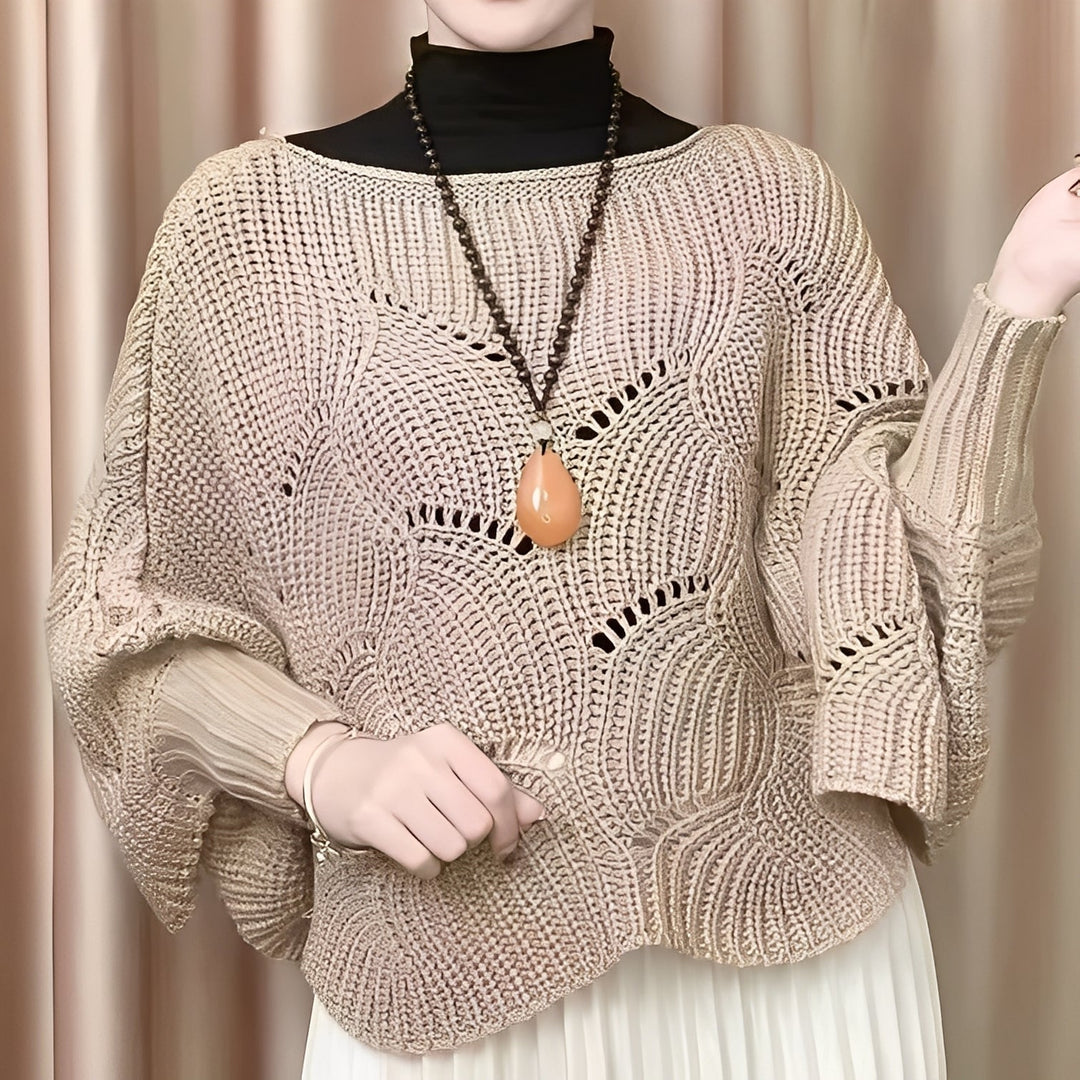 Celestine - Damen-Thermopullover mit weiten Ärmeln