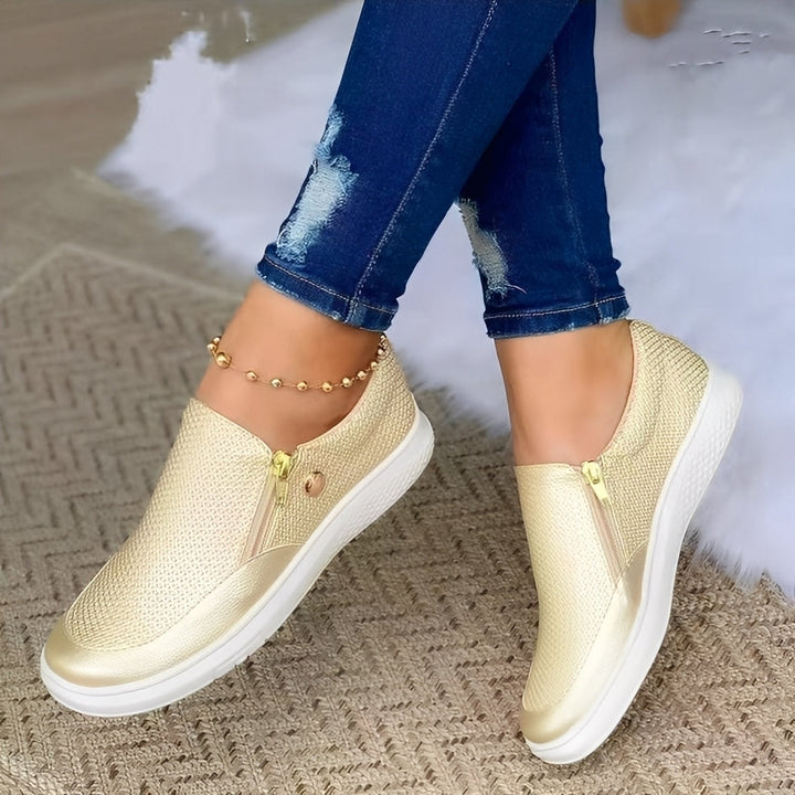 Aimee - Schicke Damenschuhe mit Zipper