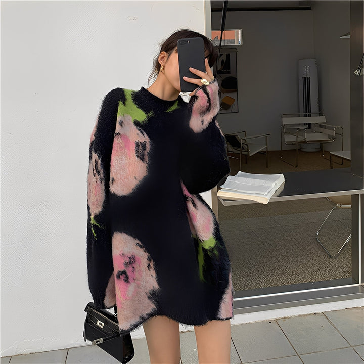 Shelby - Schickes, modisches Damen-Midikleid aus Strick