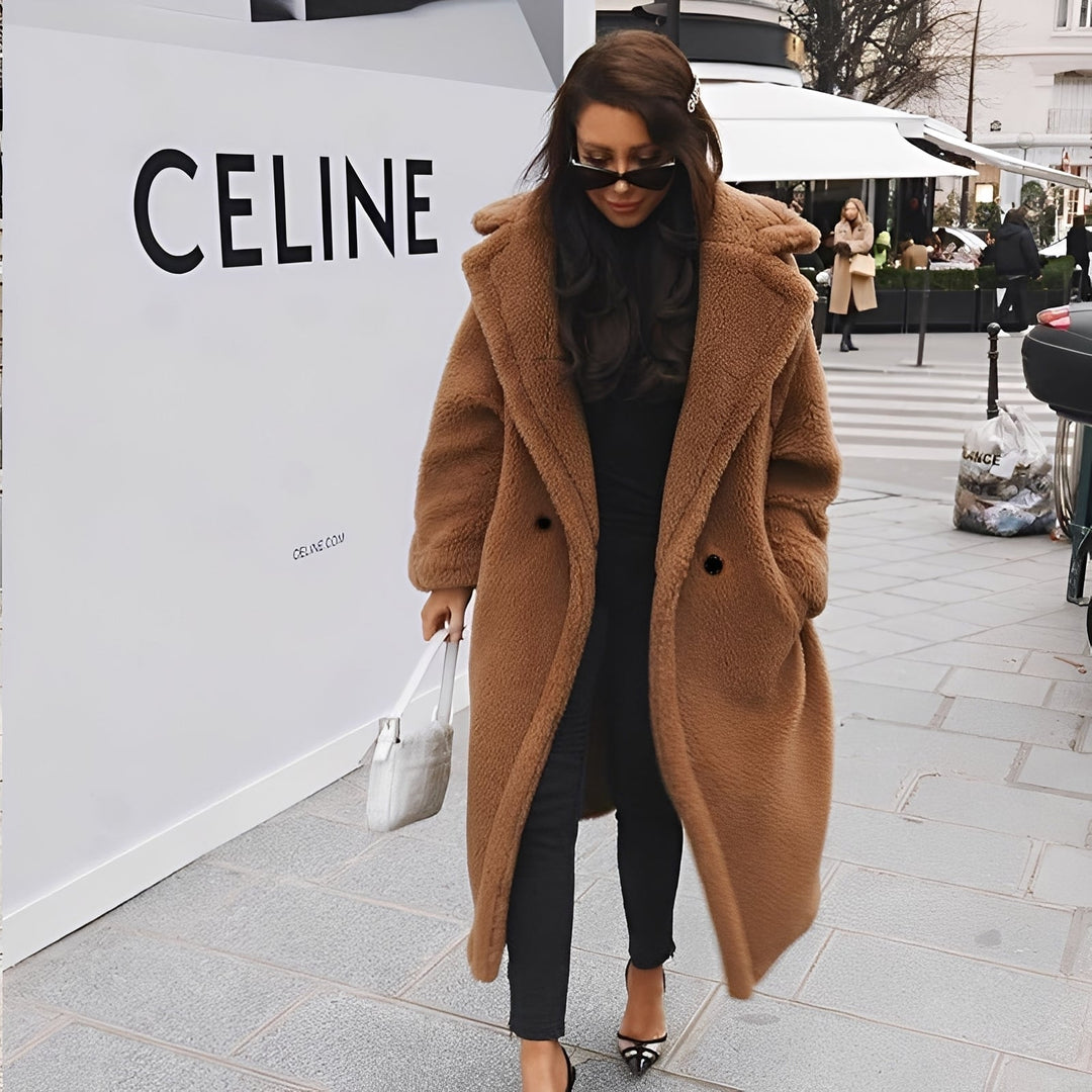 Emalee - Eleganter langer Damenmantel