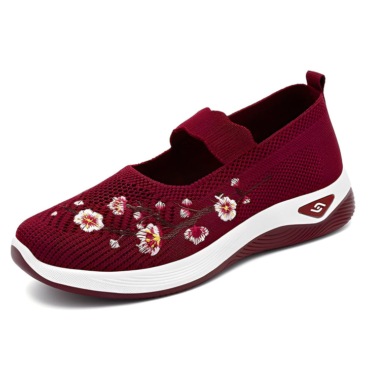 Jazmin - Bequeme und atmungsaktive Schuhe mit Stickerei für Damen