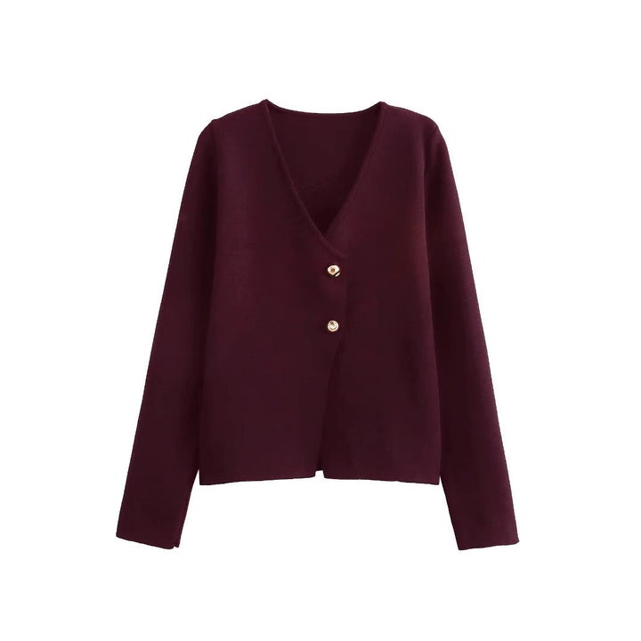 Sherry - Enge, figurbetonte Damen-Strickjacke