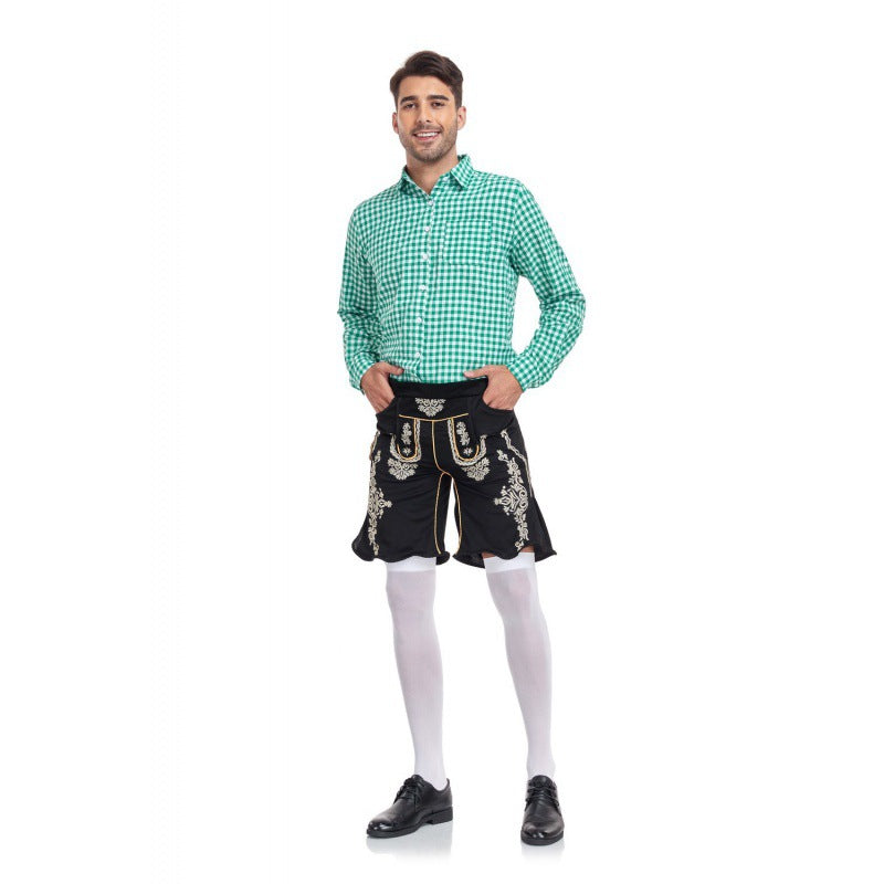 Jaxson - Traditionelles kariertes Oktoberfestshirt für Herren