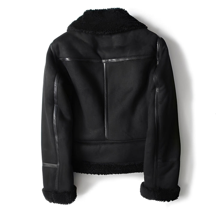 Serrena - Gemütlich warme Lederjacke für Damen