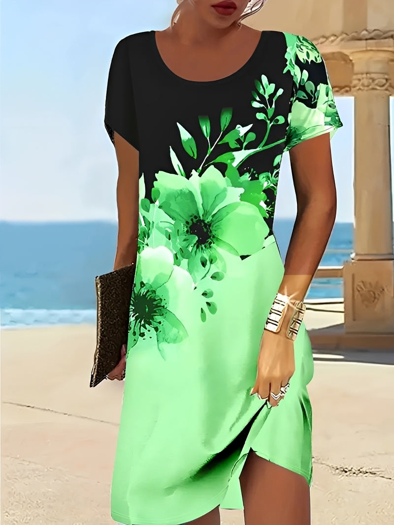 Hannah - Stilvolles bedrucktes Kleid für Damen