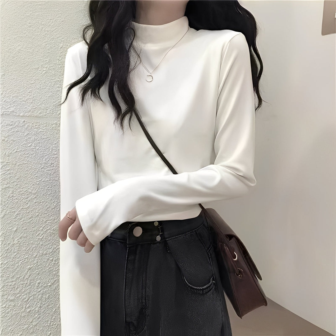 Madilynn - Bequemer Pullover mit Flickendesign für Damen