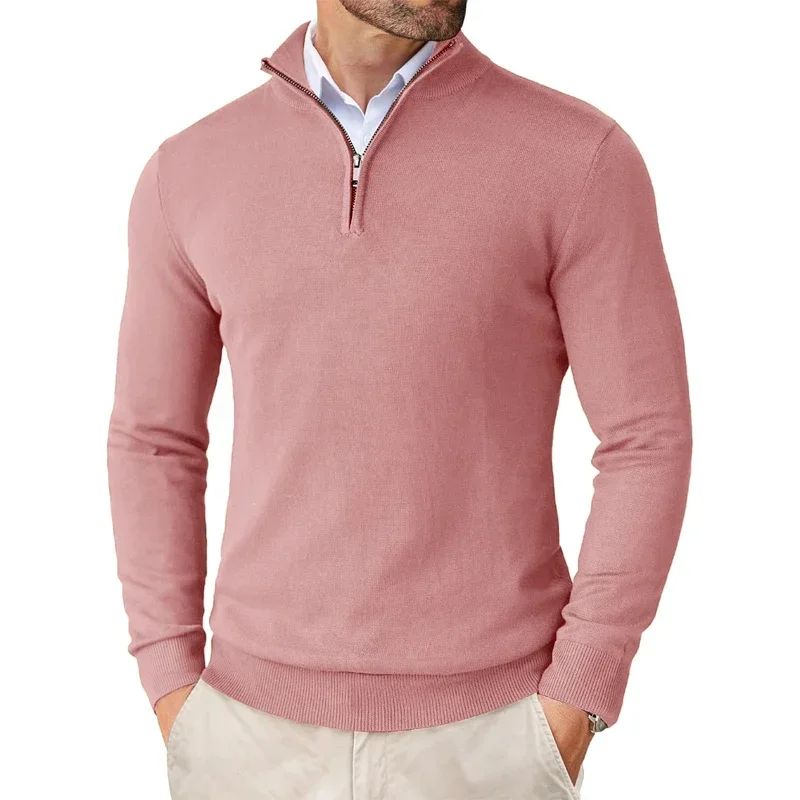 Bowen - Moderner Männerpullover mit Zipper