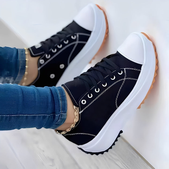 Mellony - Bequeme Damenschuhe mit dicker Sohle