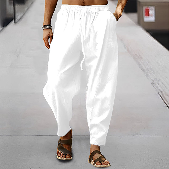Jaxson - Leichte Herren-Strandshorts aus Leinen