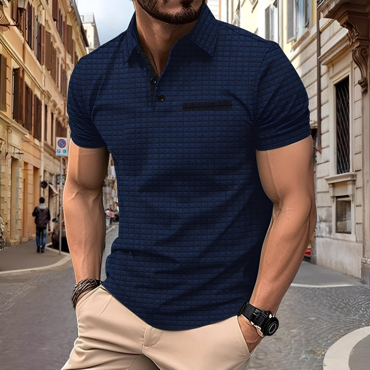 Benson - Anziehendes, enges Herren-Poloshirt