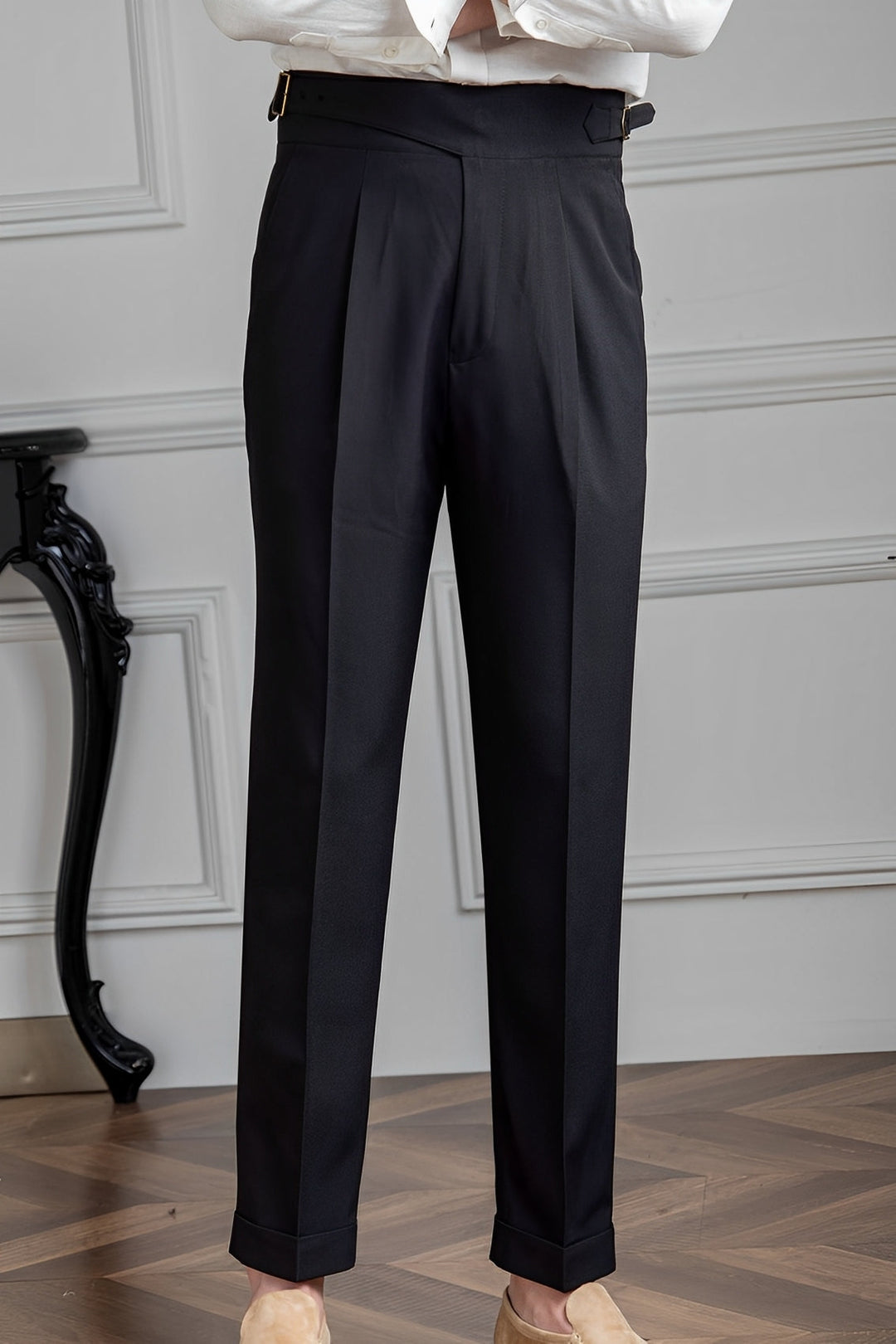 Bronson – Lockere Hose mit anpassbarer Schnalle für Herren