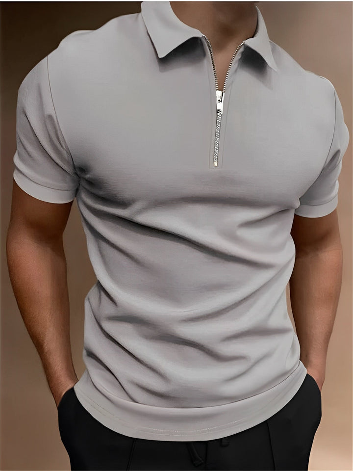 Carl - Komfortables Poloshirt mit Reißverschluss für Herren