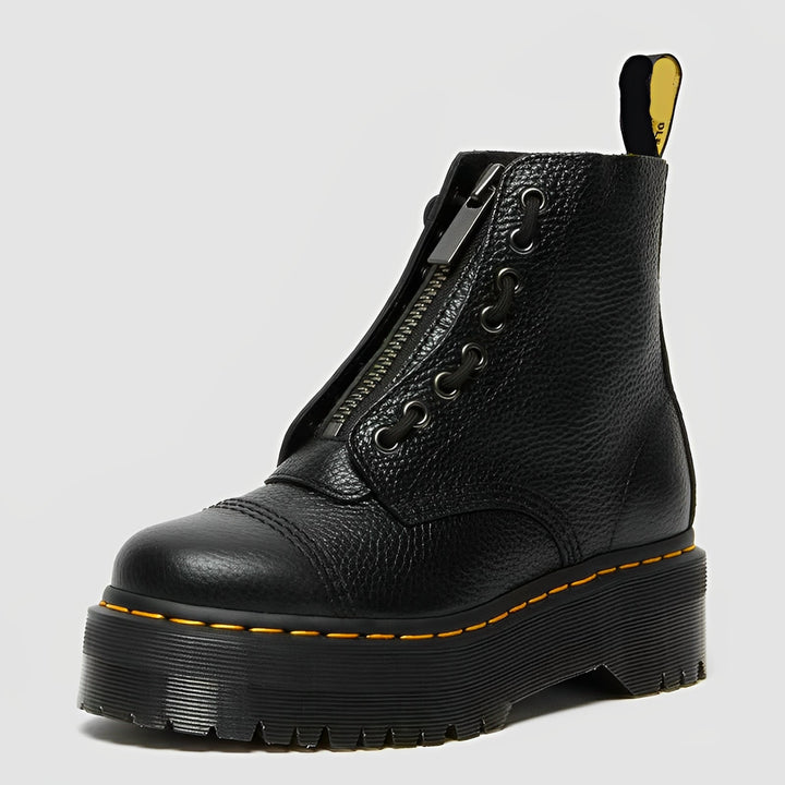 Payton - Komfortable Damenstiefel mit breitem Absatz