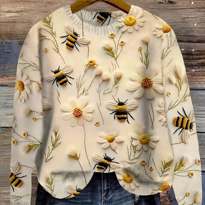 Eunice - Frauenpullover aus Wolle mit klassischem Design
