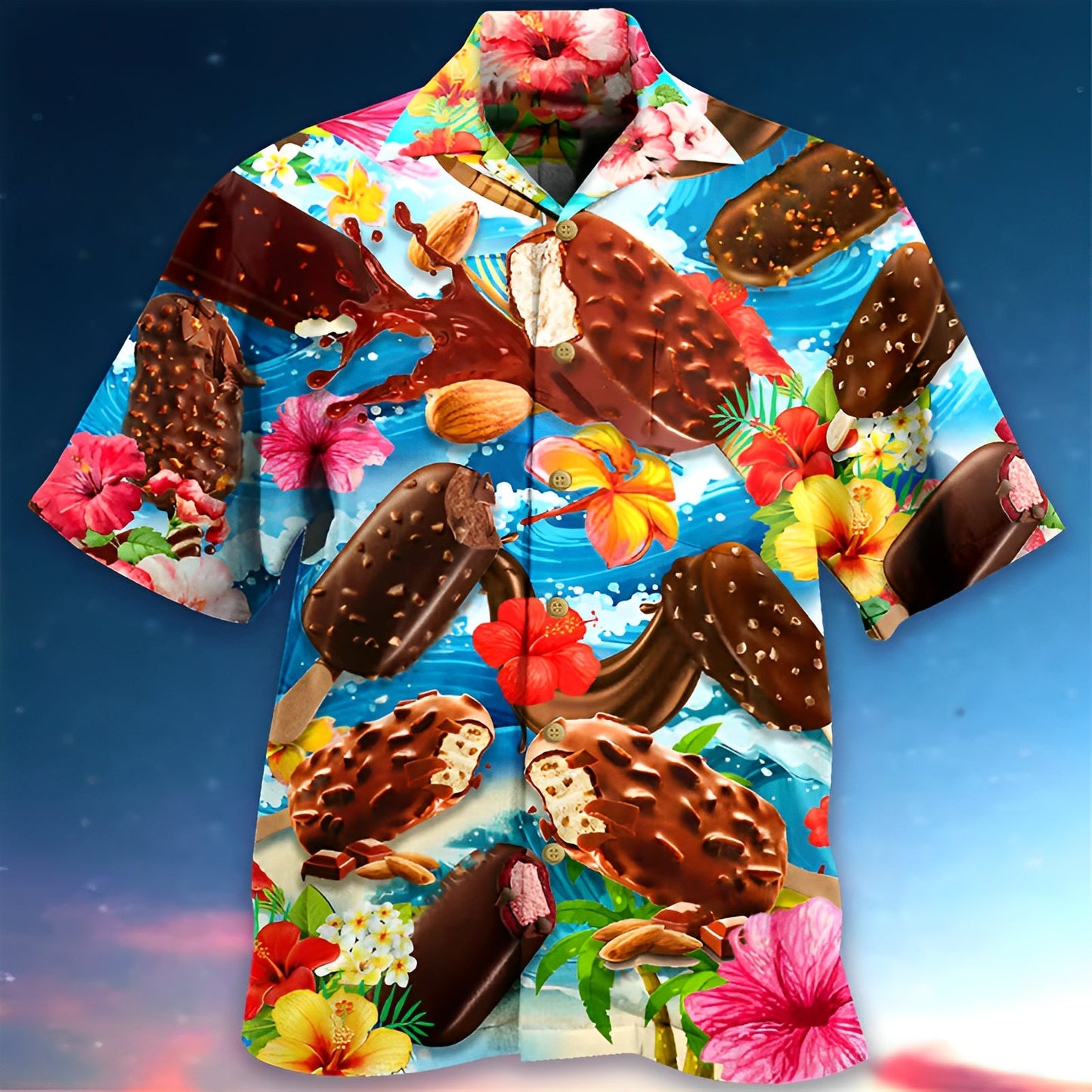 Paul - Komfortables Sommerhemd mit Druck für Herren