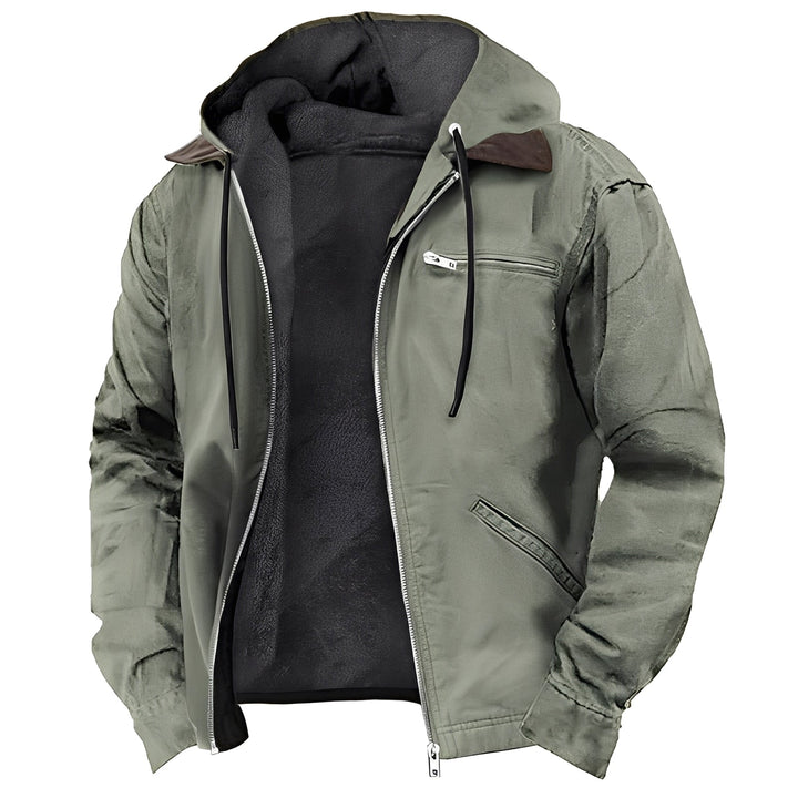 Daniel - Bequeme Männerjacke mit Kapuze