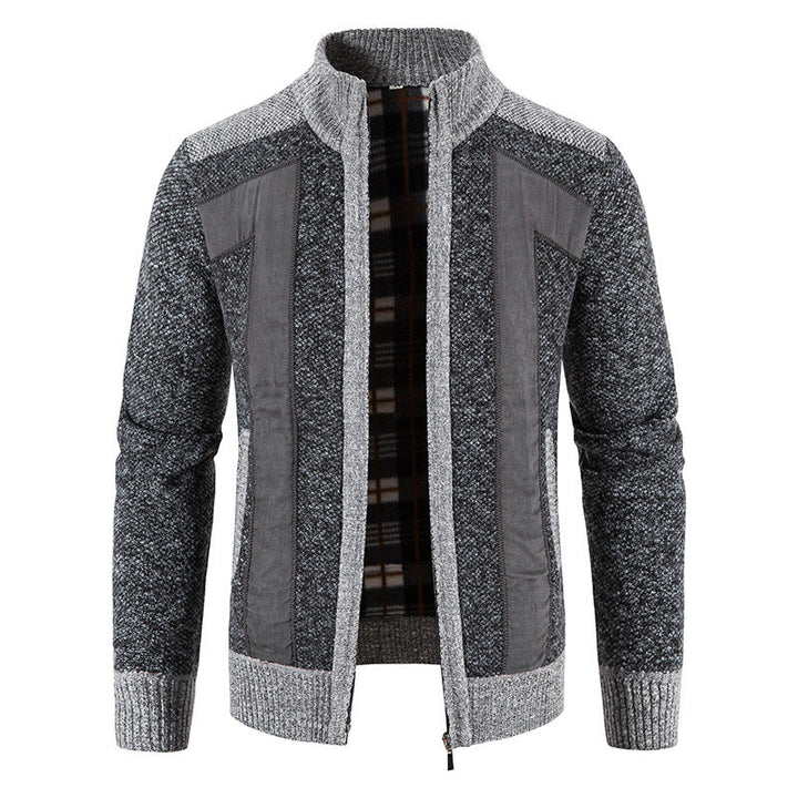 Domenic - Gemütliche Herren-Fleecejacke mit Reißverschluss