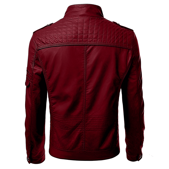 Lucas - Edle Lederjacke im modernen Stil