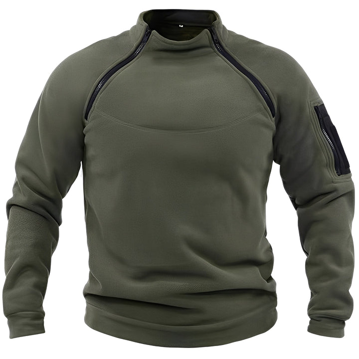 Wilbur - Herren-Fleecepullover für Sport mit Zipper