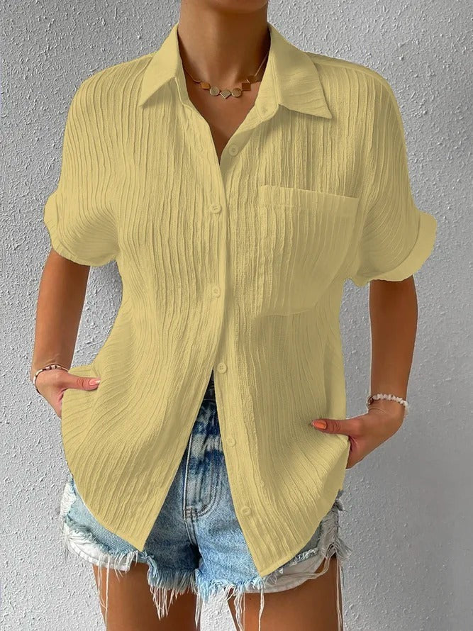Sheena – Legere Button-Down-Bluse mit Chic