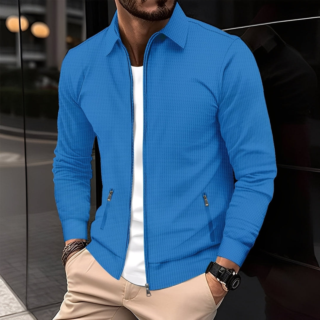 Anthony - Moderne Herrenjacke mit Reißverschlusstaschen