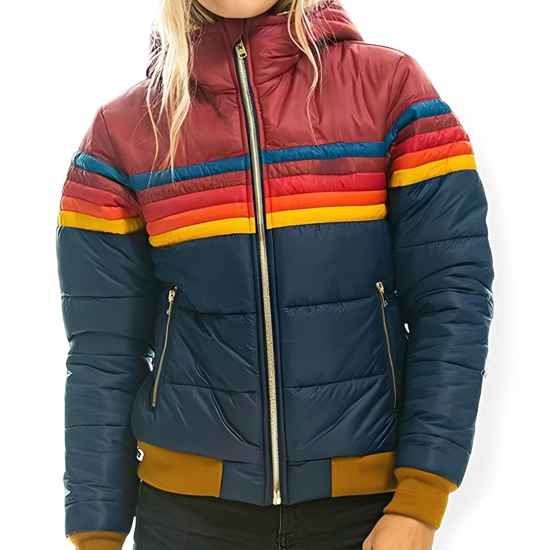 Sharon - Klassische Parka-Jacke mit Kapuze für Damen