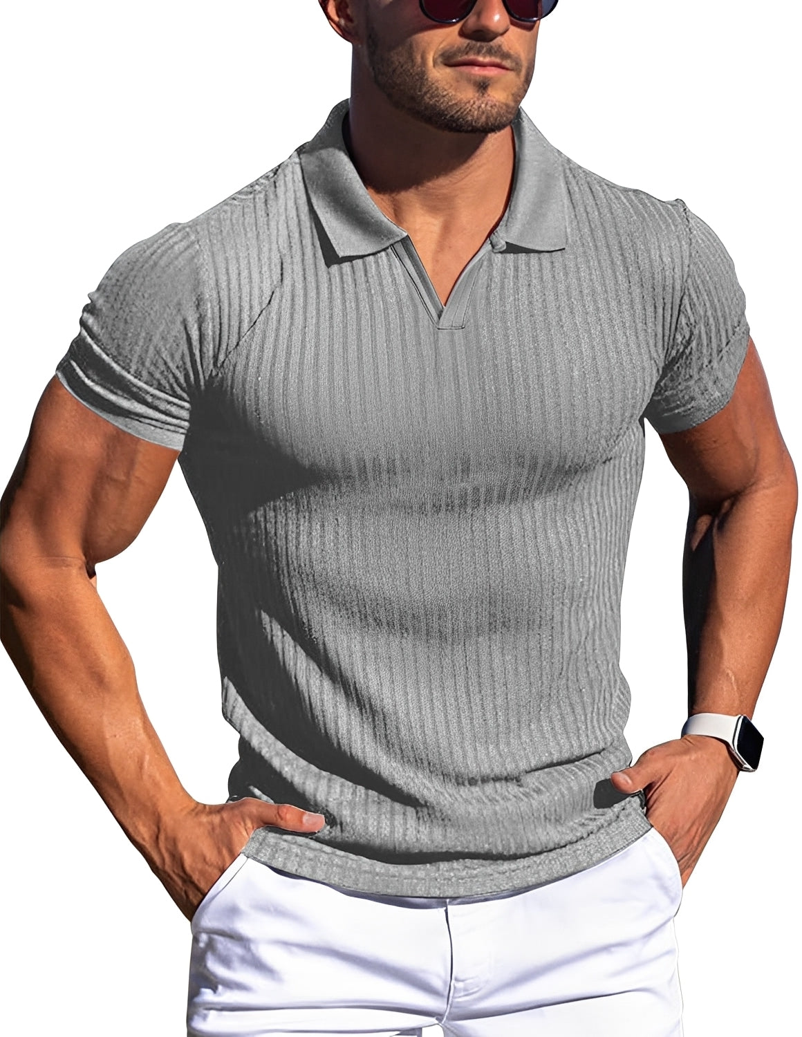 Zack - Bequemes Slim-Fit-Poloshirt für Männer