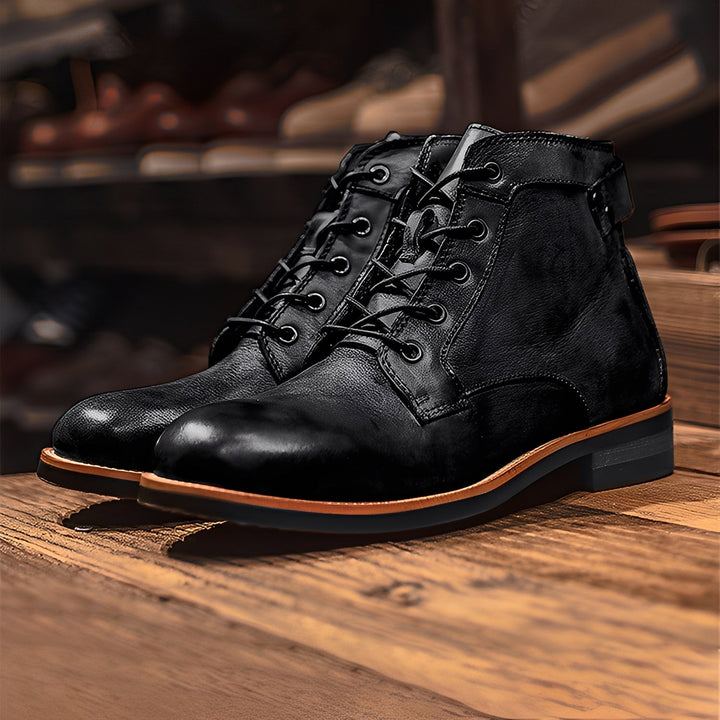 Chester - Vintage Martin Lederstiefel für Männer