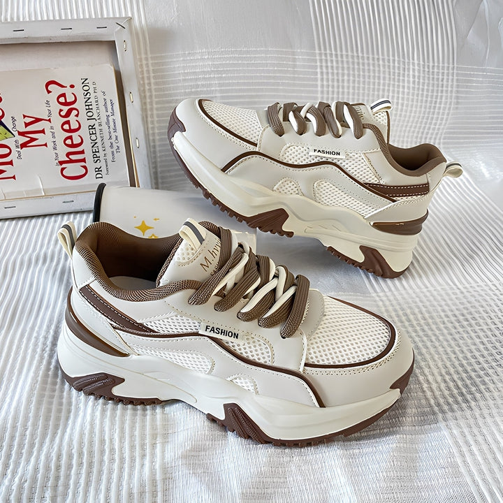 Sophie - Edle Damen-Sneaker mit hoher Sohle