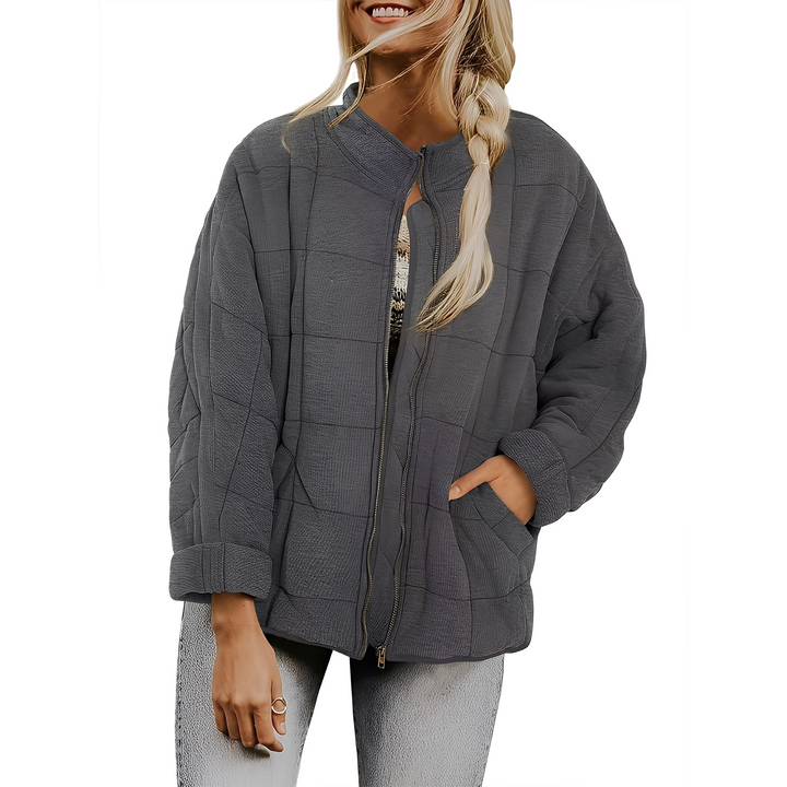 Luana - Leichte Damenjacke mit Steppung und Taschen