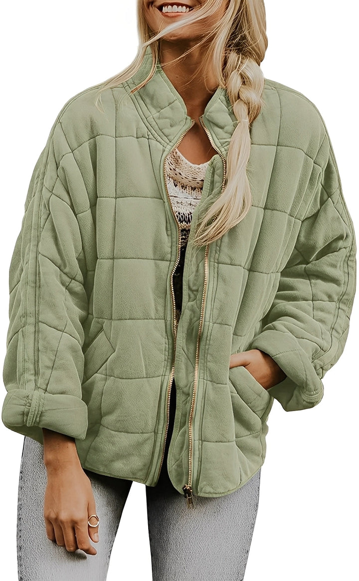 Mikaela - Warme Oversize-Jacke für Damen
