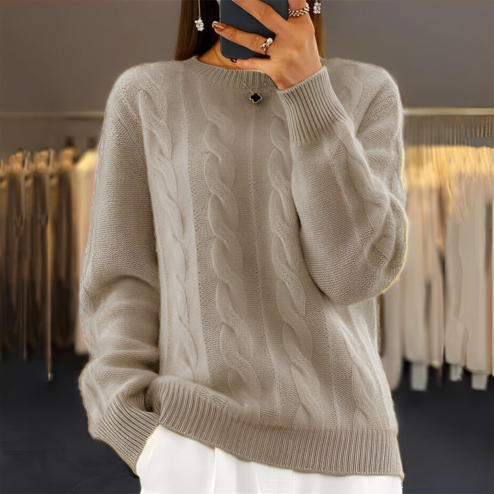 Leanne - Zeitlos schicker Damenstrickpullover