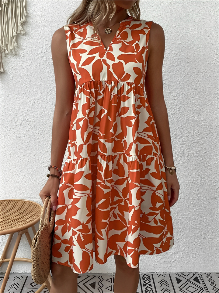 Meredith - Ärmelloses, lässiges Sommerkleid für Damen