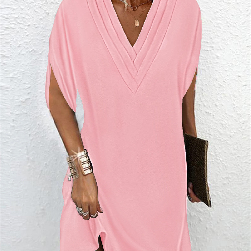 Chana - Elegantes Kleid mit Schlitzärmeln