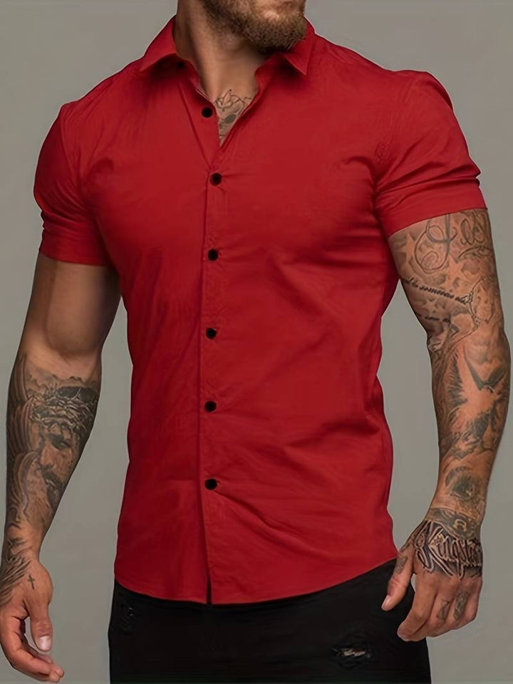 Brent - Casual Chic Kurzarmhemd