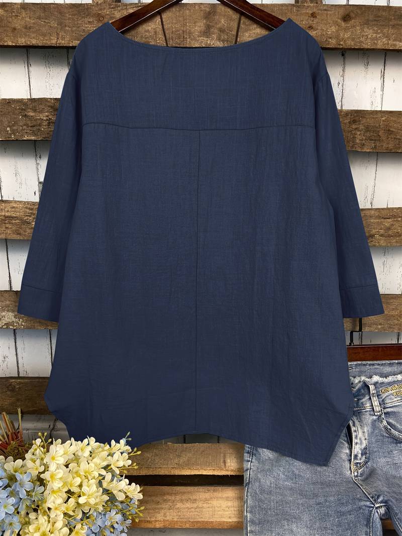 Vera – Essentielle Bluse für Lüftige Tage