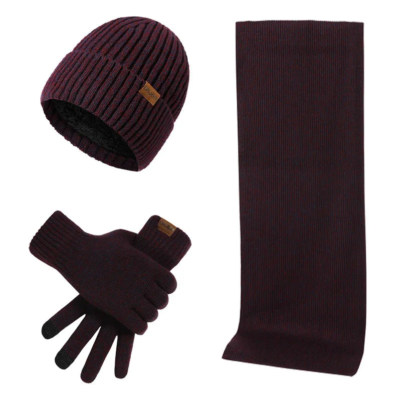 Gale - Winterset: Mütze, Schal, Handschuhe für kaltes Wetter