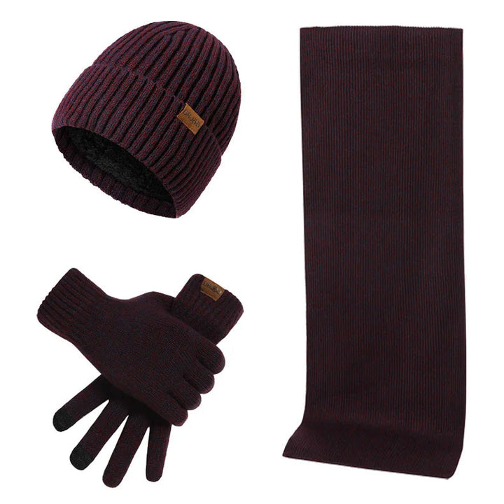 Gale - Winterset: Mütze, Schal, Handschuhe für kaltes Wetter