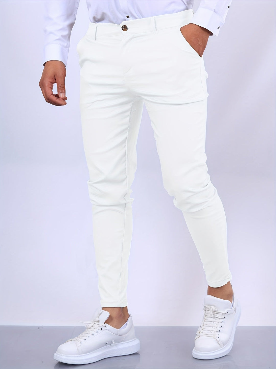 Arjun - Elegante schmale Businesshose für Herren