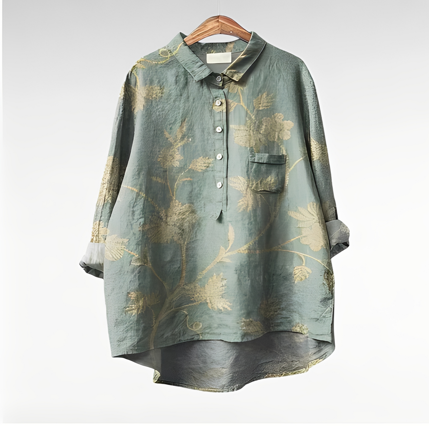 Karley - Klassische Blusen mit Blumen für Frauen