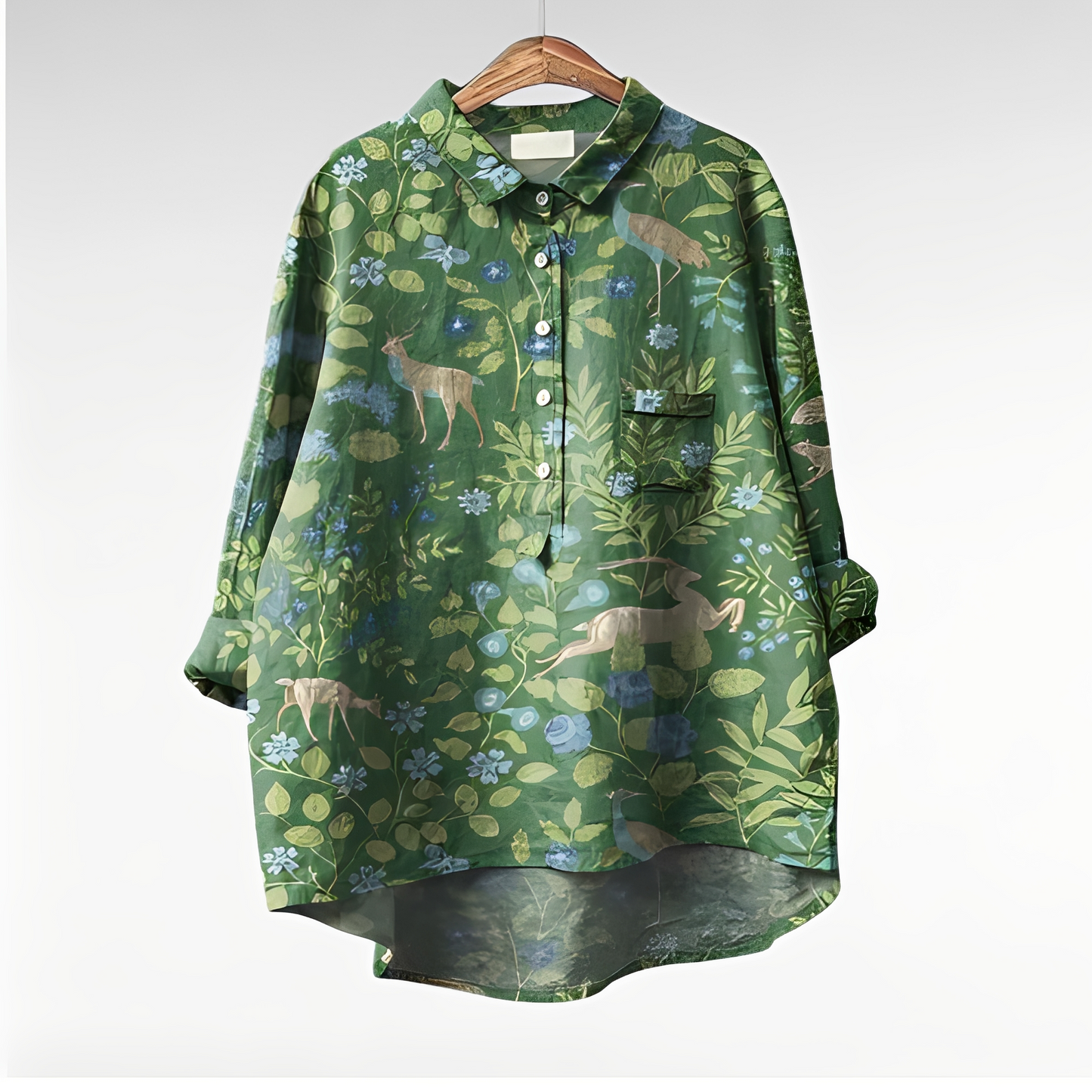 Karley - Klassische Blusen mit Blumen für Frauen