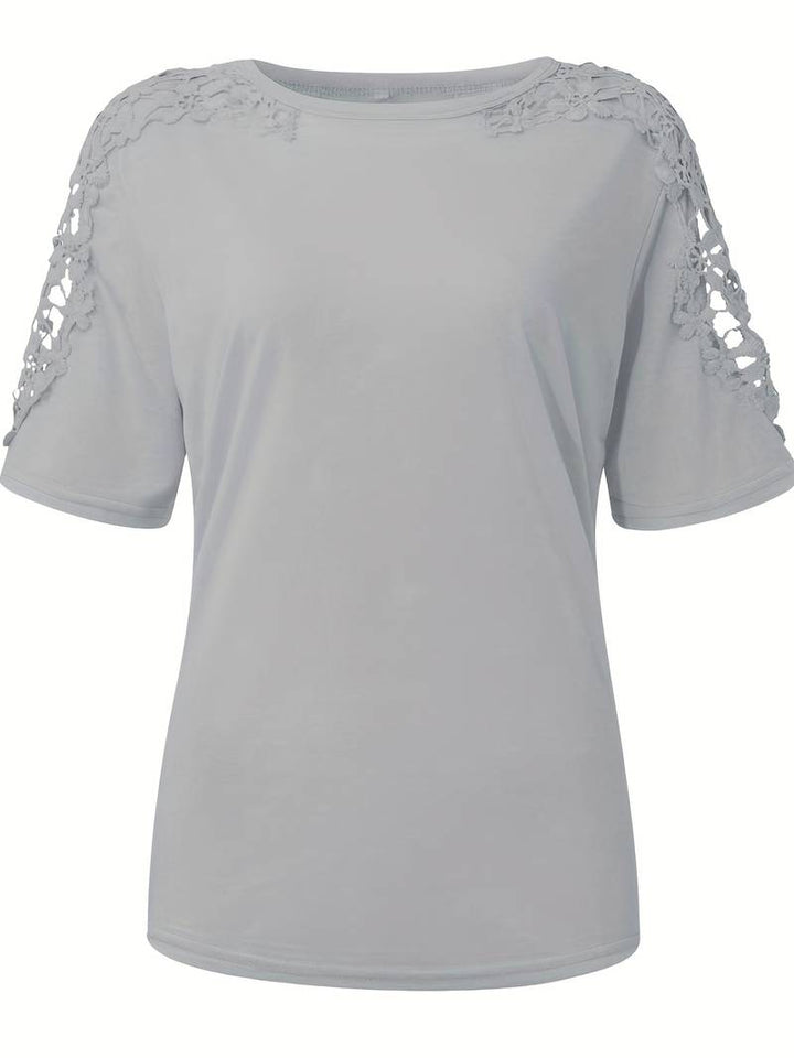 Rhea - Das Perfekte Rundhals-T-Shirt für Jeden Tag